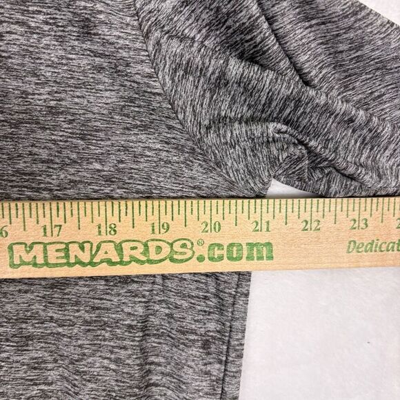 Under Armour Heathered Grey Golf Collared Polo Top Men's Medium Loose Fit - Picture 6 of 11